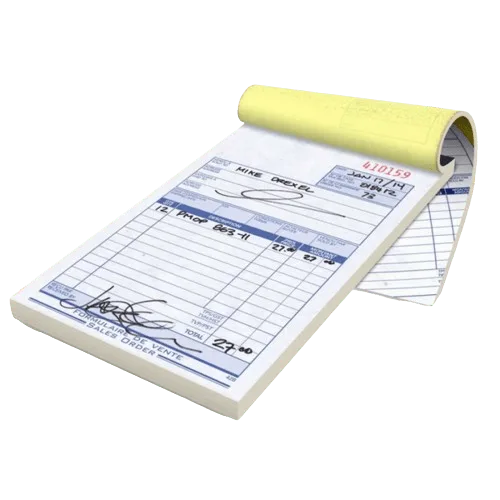 Invoice Book Printing