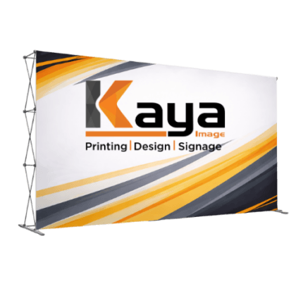 Wallbanner Straight Fabric – Entrance Statement Branding