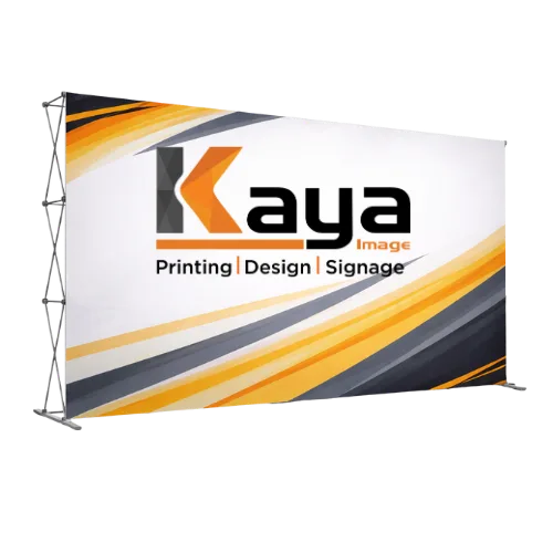 Wallbanner Straight Fabric – Entrance Statement Branding
