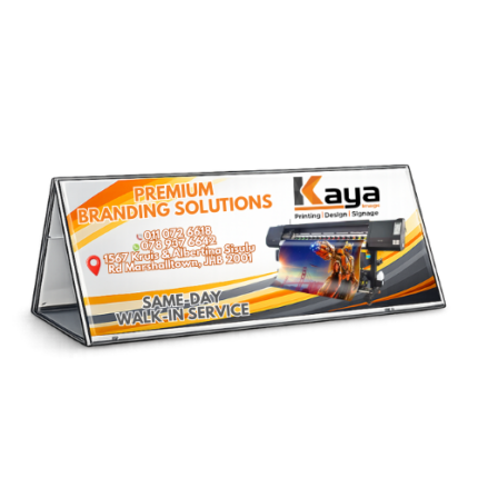 A-Frame Banners – Portable Double-Sided Display Solutions