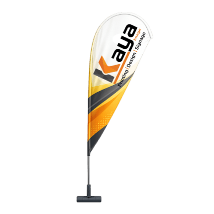 Harp Banner – Long Lasting Curved Fabric Display