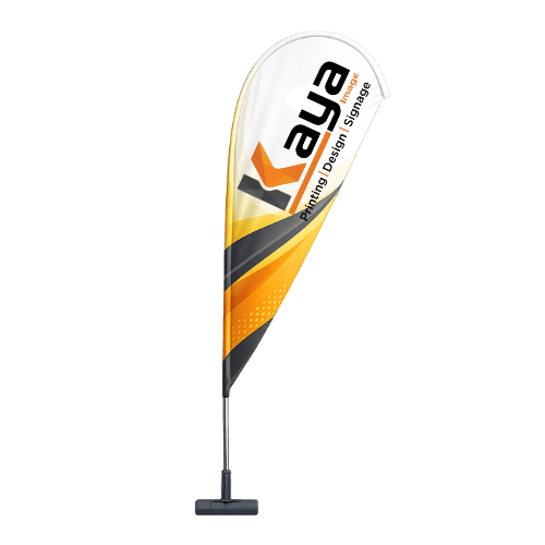 Harp Banner – Long Lasting Curved Fabric Display