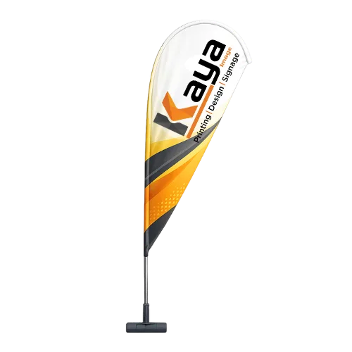 Harp Banner – Long Lasting Curved Fabric Display
