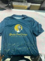 Sublimation Round Neck T-Shirt Printing - Image 3