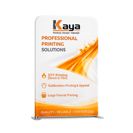 Slimline Banner Printing – Premium Portable Display