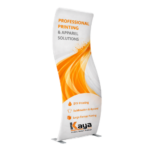 S Banner – Sleek, Curved Branding That Captures Attention